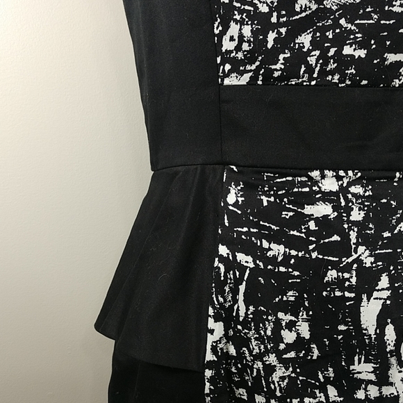 Dress: NEW Saks Fifth Peplum Dress - Picture 5 of 7